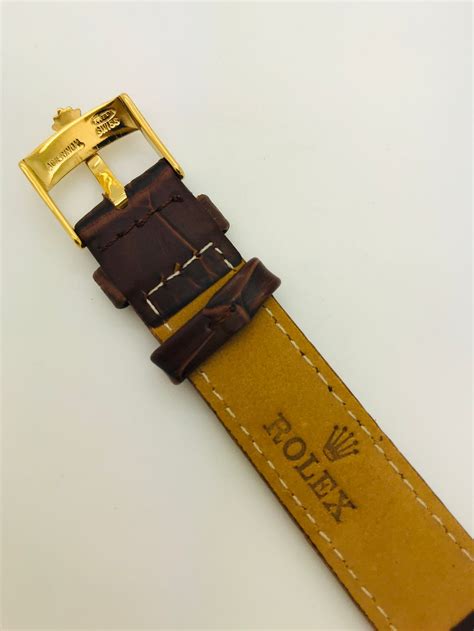 genuine rolex leather straps.